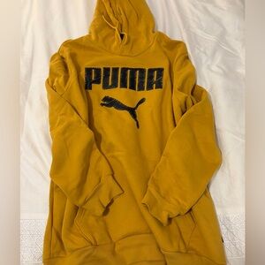 PUMA Men's Mustard Hoodie